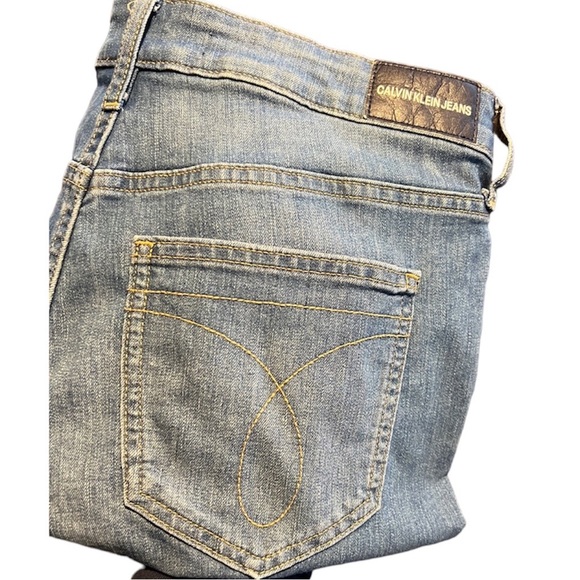 Calvin Klein Bermuda Denim Jean Shorts size 10 - Picture 6 of 6
